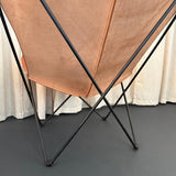 Pair Of Leather Butterfly Chairs By Jorge Ferrari-Hardoy For Knoll