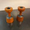 Scandinavian Modern Rosewood Candleholders By Laurids Lonborg