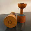 Scandinavian Modern Rosewood Candleholders By Laurids Lonborg
