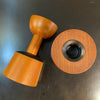 Scandinavian Modern Rosewood Candleholders By Laurids Lonborg