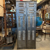 Industrial Brushed Steel Factory Lockers By Hart & Hutchinson Co.