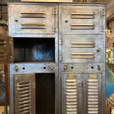Industrial Brushed Steel Factory Lockers By Hart & Hutchinson Co.