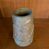 Mid-Century Modern Hand-Made Abstract Art Pottery Vase