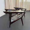 Pair Of Italian Mid-Century Modern Magazine Rack Side Tables By Ico Parisi