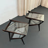 Pair Of Italian Mid-Century Modern Magazine Rack Side Tables By Ico Parisi