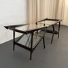 Pair Of Italian Mid-Century Modern Magazine Rack Side Tables By Ico Parisi