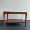 Mid-Century Modern Two-Tiered Side Table By Lane Furniture