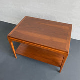 Mid-Century Modern Two-Tiered Side Table By Lane Furniture