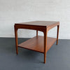 Mid-Century Modern Two-Tiered Side Table By Lane Furniture
