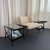 Pair Of Italian Mid-Century Modern Magazine Rack Side Tables By Ico Parisi