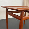 Scandinavian Modern Teak Side Table By Grete Jalk For Glostrup Mobelfabrik