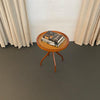 Mid-Century Modern Swag Leg Side Table By Kipp Stewart And Stewart MacDougal