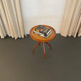 Mid-Century Modern Swag Leg Side Table By Kipp Stewart And Stewart MacDougal