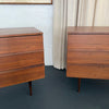 Pair Of Mid-Century Modern Walnut Dressers By Mel Smilow