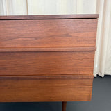 Pair Of Mid-Century Modern Walnut Dressers By Mel Smilow