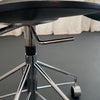 Arne Jacobsen Black Series 7 Swivel Adjustable Armchair Model 3217 Fritz Hansen