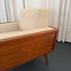 Mid-Century Modern Walnut Case Armchair By Mel Smilow