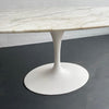 Large Oval Marble Tulip Dining Table By Eero Saarinen