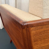 Mid-Century Modern Walnut Case Armchair By Mel Smilow