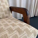 Early Mid-Century Modern Thonet Armchair Attributed To Russel Wright