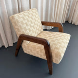 Early Mid-Century Modern Thonet Armchair Attributed To Russel Wright