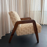 Early Mid-Century Modern Thonet Armchair Attributed To Russel Wright