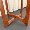 Mid-Century Modern Walnut "Bowtie" End Tables By Adrian Pearsall