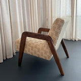 Early Mid-Century Modern Thonet Armchair Attributed To Russel Wright