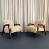 Early Mid-Century Modern Thonet Armchair Attributed To Russel Wright