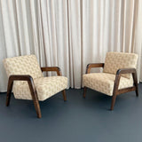 Early Mid-Century Modern Thonet Armchair Attributed To Russel Wright