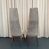 Pair Of Mid-Century Modern High Back Side Chairs By Adrian Pearsall