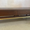 American Of Martinsville Console Coffee Table Media Cabinet