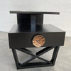 Hollywood Regency Stepped Side Table Attributed To James Mont