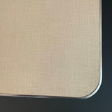 Mid-Century Industrial Brushed Steel Police Station Desk