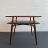 Gio Ponti Tiered Walnut Side Table For Singer & Sons