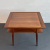 Gio Ponti Tiered Walnut Side Table For Singer & Sons