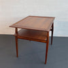 Gio Ponti Tiered Walnut Side Table For Singer & Sons