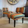 Custom Mid-Century Modern Style Slipper Chairs By cityFoundry