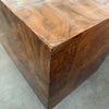 Modernist Patchwork Burl Executive Desk By Paul Evans Cityscape For Directional