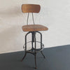 Industrial Drafting Swivel Stool By Toledo Metal Furniture Co.
