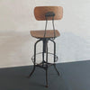 Industrial Drafting Swivel Stool By Toledo Metal Furniture Co.