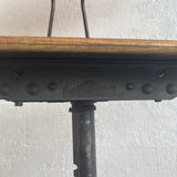 Industrial Drafting Swivel Stool By Toledo Metal Furniture Co.