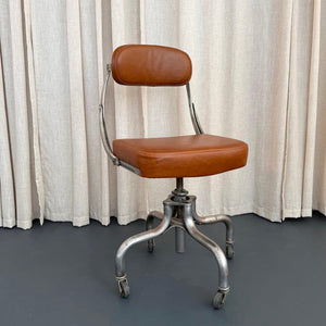 Vintage Machine Age Domore Rolling Office Chair – cityFoundry