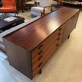 Danish Modern Rosewood Credenza Sideboard