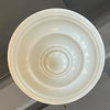 Art Deco Milk Glass Brass Pendant Light