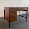 Mid-Century Modern Extension Desk By John van Koert For Drexel Counterpoint
