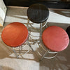 Machine Age Tubular Aluminium Counter Stools By Alcoa Aluminum Co