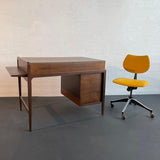 Mid-Century Modern Extension Desk By John van Koert For Drexel Counterpoint
