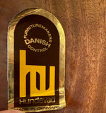 Danish Modern Rosewood Glass Front Display Cabinet Bookcase By Poul Hundevad