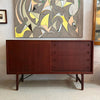 Danish Modern Rosewood Credenza Dresser By Ejner Larsen And Aksel Bender Madsen